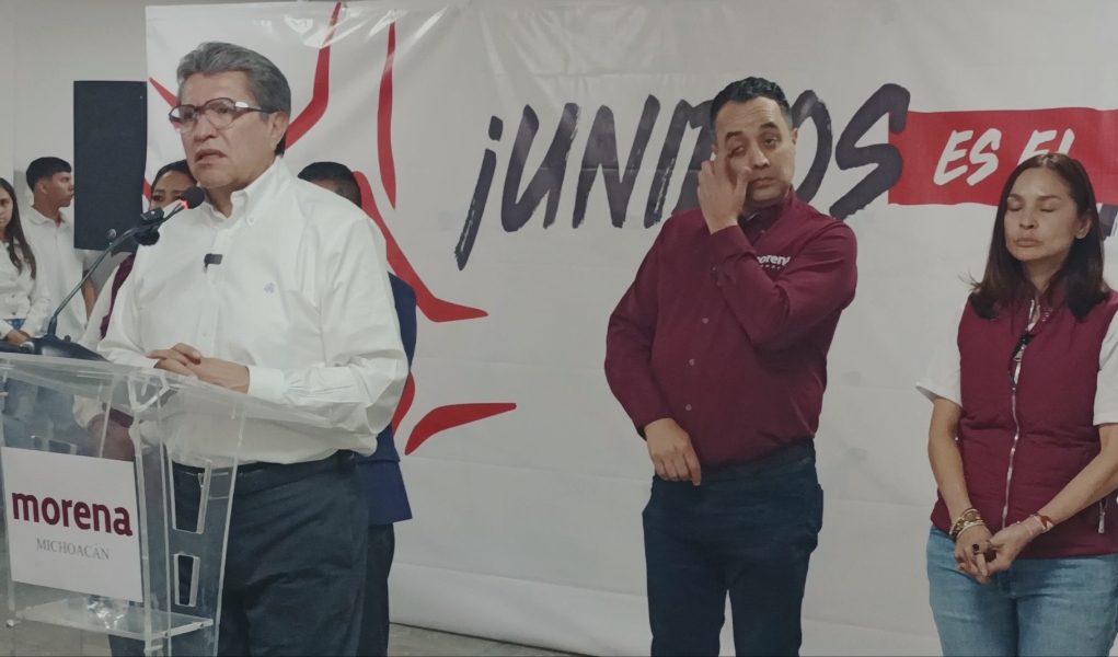 Hace un mes, Morena no me reconocía como aspirante a la presidencia de México y de ahora en adelante vamos a emparejar el piso: Monreal