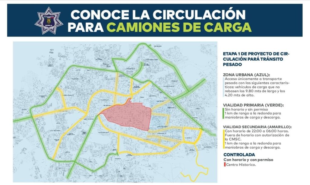 Conoce las nuevas disposiciones para el transporte de carga en Morelia