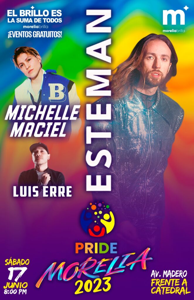 Gobierno de Morelia invita a celebrar el Pride 2023