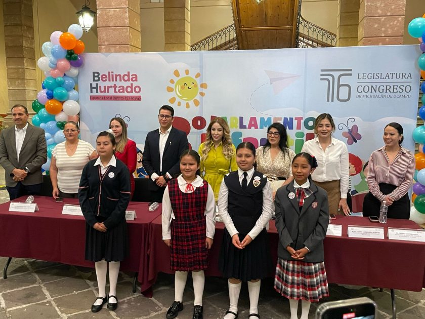 El Congreso fue la sede del Segundo Parlamento Infantil del Distrito 12 de Hidalgo