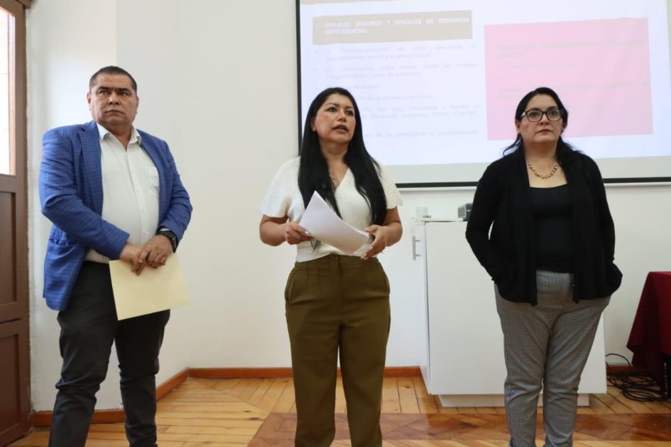 Busca Congreso del Estado generar una cultura de cero tolerancia al hostigamiento y acoso sexual