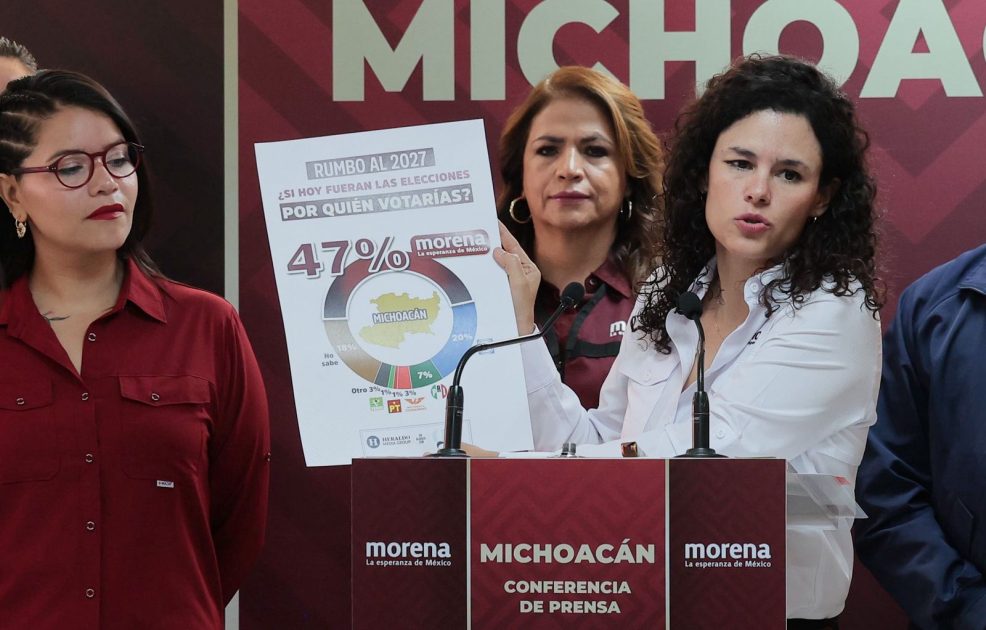 Morena ratificará triunfo en Michoacán en 2027, coinciden Fabiola Alanís y la presidenta del CEN Luisa María Alcalde